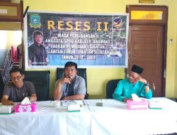 Reses di Desa Sri Tanjung, Fachri Hidayat : Saya Ingin Jadi Bagian dari Masyarakat