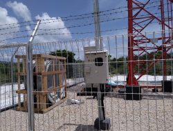 Perangkat Pendukung Tower Telekomunikasi Tiba di Jemaja