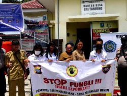 Satbimas Polres Anambas Sosialisasi Pungli di Desa Sri Tanjung