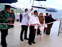 Resmikan Masjid Agung Baitul Ma’mur, Menkopolhukam Mahfud MD dan Mendagri Tito Karnavian Kunjungi Anambas