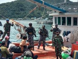 Lagi – lagi KIA Ditangkap, Danlanal Tarempa : TNI AL Tetap Siaga Amankan Wilayah Teretori RI Meski Suasana Pandemi