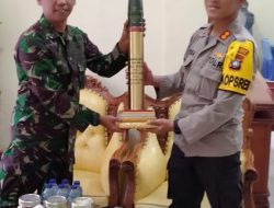 Perkuat Sinergitas Jaga NKRI, Dandim 0318 / Natuna, Letkol Asep Ridwan, SH, M. Han Kunjungi Mapolres Natuna