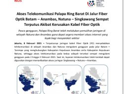Akses Telekomunikasi Anambas Berangsur Membaik, Jeprizal : Kita Terus Pantau Proses Pemulihannya