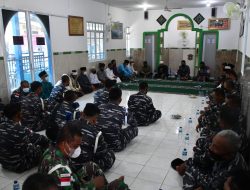 Danlanal Tarempa Gelar Do’a Bersama Lintas Agama Untuk Bangsa