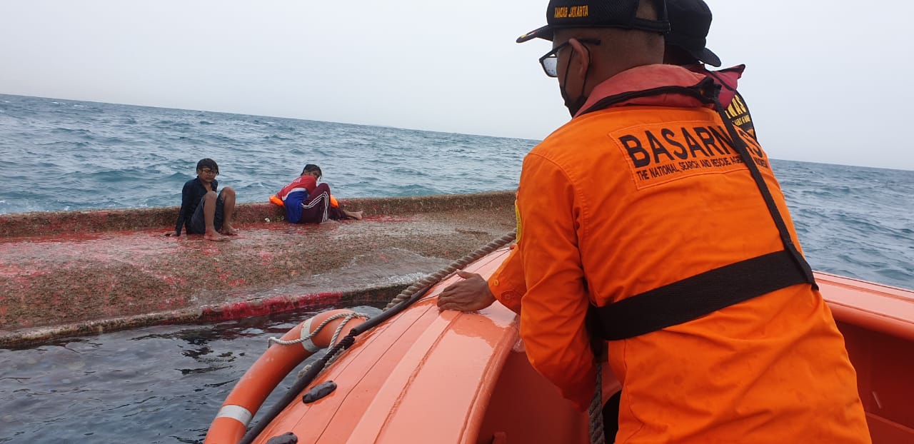 Kapal Nelayan Elang Laut Terbalik Enam Selamat, Empat Hilang