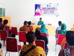 Pemdes Mubur Gelar Rapat Penetapan APBDes Tahun Anggaran 2022