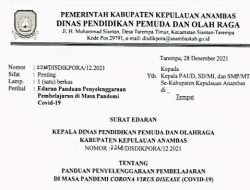 Semester Genap, Seluruh Sekolah di Anambas Laksanakan Jam Belajar Normal