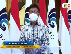 Menkominfo Johnny G Plate Resmi Setujui Merger Indosat dan Tri