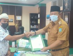 Indra Gunawan Sampaikan Usulan Masyarakat Tredun Kepada Bupati KKA