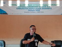 Sosialisasi BPJS Naker Dibanjiri Pertanyaan, Wahyu : itu Yang Saya Tunggu