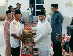 Berkah Ramadhan, Pengurus Rumah Ibadah Dapat Bantuan Disalurkan Wabup Anambas.