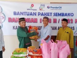 Premier Oil Salurkan Ratusan Paket Sembako untuk Masyarakat Melalui Baznas Anambas