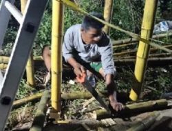 Sambut Hari Kemenangan Ummat Islam, Pemuda Tanjung Bangun Gerbang