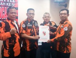 Sunarto Poniman Ambil Formulir Pendftaran Calon Ketua MPW PP Kepri, Dihantar Ratusan Pendukung