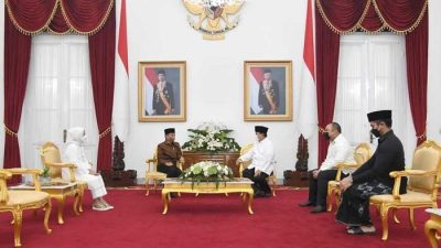 Suasana Idul Fitri, Menhan Prabowo Silaturahmi ke Presiden Jokowi di Yogyakarta