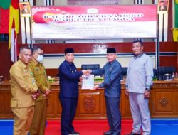 Paripurna DPRD Terhadap LKPJ Bupati Lingga TA 2021