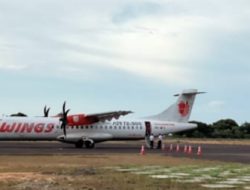 65 Calon Penumpang Wings Air ATR 72-500 Telah Diterbangkan ke Bandara Hang Nadim
