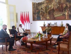 Presiden Jokowi Pamerkan Ketangguhan Ekonomi Indonesia kepada Delegasi IMF