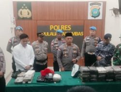 Temuan Barang Hanyut di Jemaja Teryata Narkoba Jenis Kokain