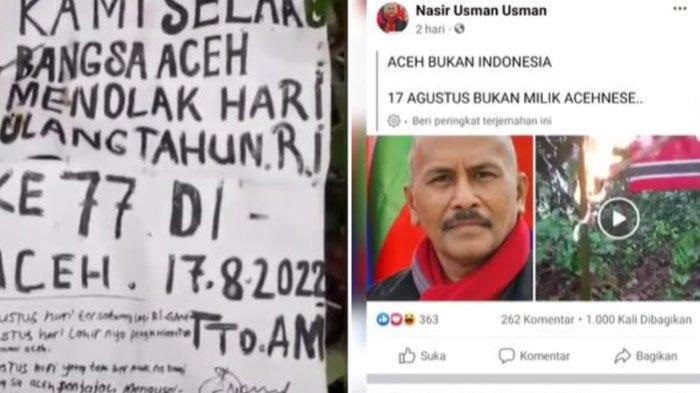 Beredar Video Pembakaran Bendera Merah Putih dan Penolakan HUT RI di Medsos