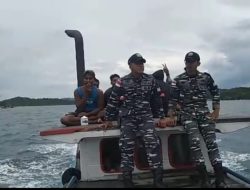 Lanal Tarempa Laksanakan Pencarian Korban Laka Laut di Anambas