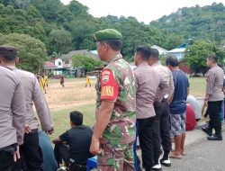 Serda Bambang Laksanakan Pengamanan saat Bertugas