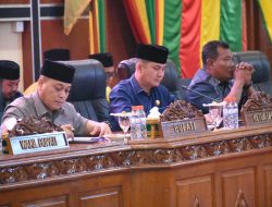 Paripurna Permintaan Persetujuan RAPBD P TA 2022 Menjadi APBD P