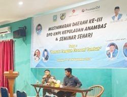 Jelang Musda III, KNPI Anambas Gelar Seminar Kepemudaan