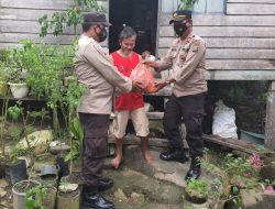 Polres Anambas Bantu Masyarakat Tidak Mampu yang Terdampak Harga BBM