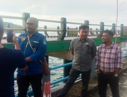 Terkait Tiang SP 1, Kadis PUPR Anambas Turun Lapangan