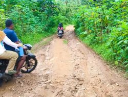 Masyarakat Jemaja Keluhkan Akses Jalan UPT. Puskesmas Letung yang Rusak