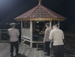 Pastikan Situasi Kondusif, Kanit Binmas Polsek Siantan Pimpin KRYD