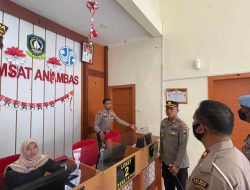 Kapolres Anambas Cek Kinerja Satlantas di Kantor Samsat