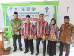 Bumdes Tarempa Selatan Telah Miliki Gedung Sendiri, Surianto : Ayo Bangun Desa