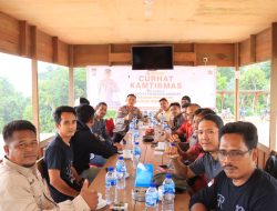Secangkir Kopi Hingga Diskusi Antara Awak Media dan Kapolres Kepulauan Anambas.