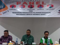 Diskusi Panel Seri 2, Abu Hanifah : Kita Bahas Bidang Kesehatan
