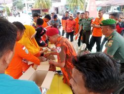 Relawan Jemaja Open Donasi Bantu Korban Longsor Serasan