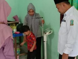 Kunjungi Posyandu Dahlia, Kades Tarempa Selatan Berikan Perhatian