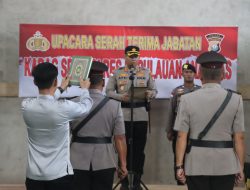 Polres Anambas Gelar Sertijab Kabag SDM