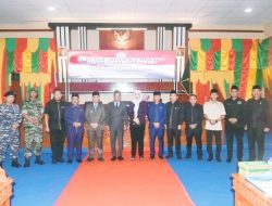 DPRD Lingga Gelar Paripurna Penyampaian Pengunduran Diri Wakil Bupati dan Anggota DPRD