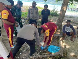 Polsek Jemaja Amankan 3 Bungkus Kokain Temuan Warga.