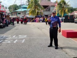 Kepala Dishub LH Korwil Jemaja Kerahkan 10 Personil Tertibkan Lalu Lintas