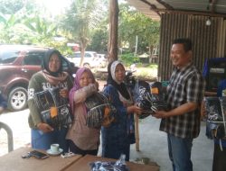 Di Makman Kopi, Hendra Jaya Bersilaturrahmi dengan Ibu-ibu Kampung Banjar Air Raja