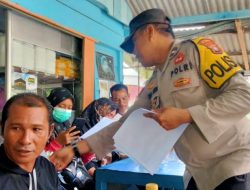 Kanit Bhabinkamtibmas Sektor Jemaja Sosialisasikan Rekrutmen Proaktif Kepolisian