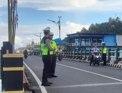 Satlantas Polres Anambas Berikan Sosialisasi Pentingnya Helm