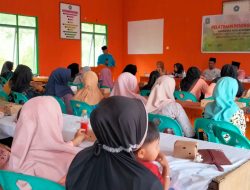 Pemdes Batu Berapit Gelar Pelatihan Kapasitas Kader Kesehatan Masyarakat Desa.