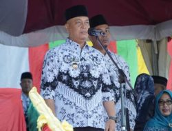 Upacara Bendera Hut PGRI dan HGN di Lingga Berlangsung Meriah