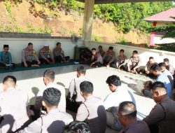 Ciptakan Karakter Religius Personel, Kapolres Kepulauan Anambas Pimpin Giat Binrohtal