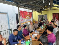 Tampung Keluhan Warga, Polres Kepulauan Anambas Gelar Jum’at Curhat