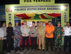 Polres Anambas Pastikan Nataru Berjalan Kondusif